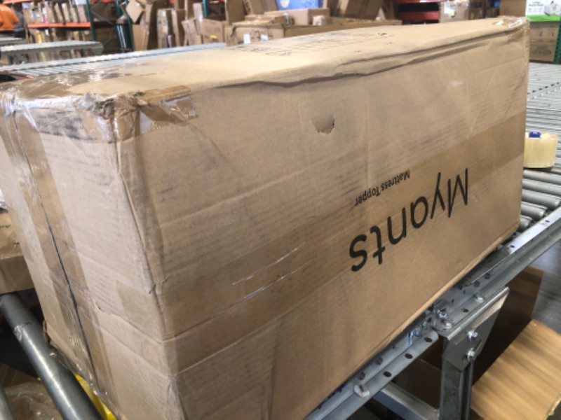 Photo 1 of MyAnts 3 Inch Mattress Topper King, Memory Foam Topper with Bamboo Cover and Straps,Bed Topper Gel Memory Foam for Pressure Relief, CertiPUR-US Certified Foam Mattress Topper, King King (76'' x 80'') 3 Inch