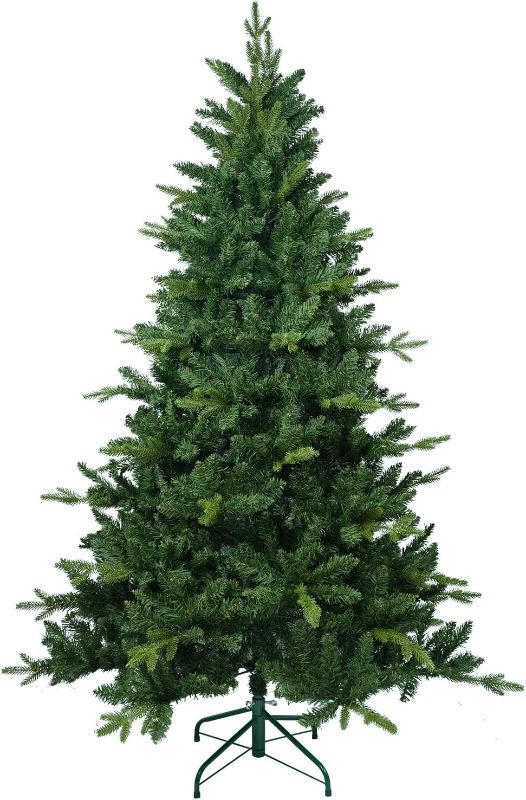 Photo 1 of  4ft Artificial Christmas Tree Pre-Lit Optical Fiber Tree  W/UL Certified Multicolored LED Lights & Metal Stand