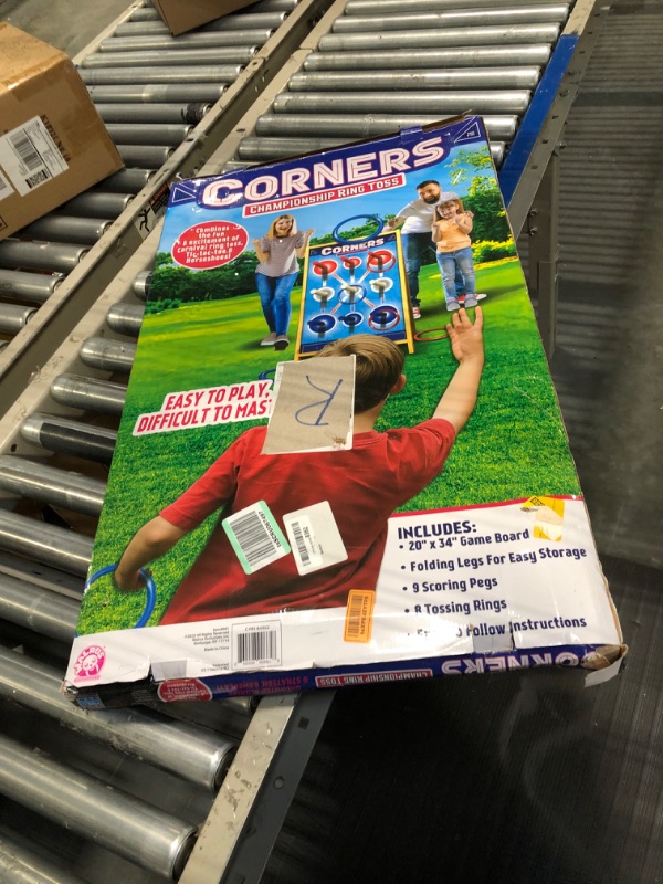 Photo 1 of Corners Championship Ring Toss - Unlimited Scoring and Strategic Gameplay - Fun and Excitement for All Ages - Ring Toss Reinvented
