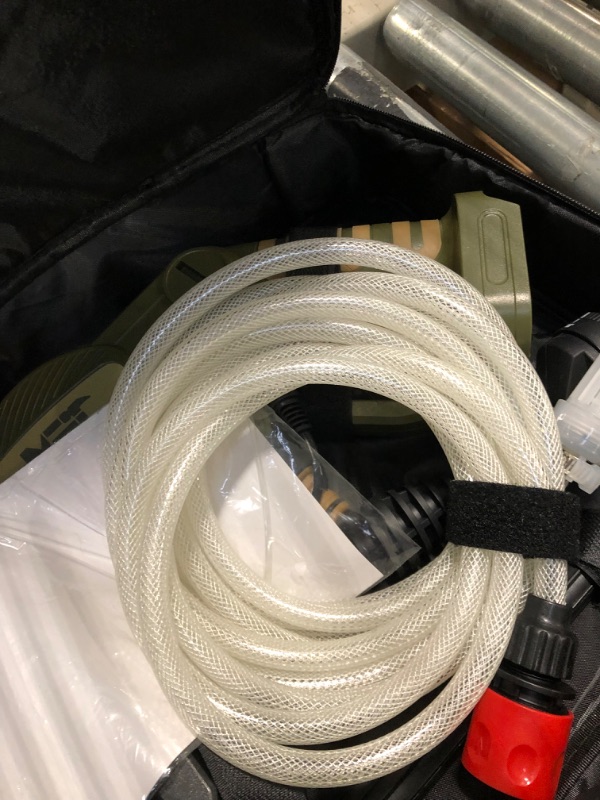 Photo 1 of MFT 20V Cordless Pressure Washer, Max 378.5 PSI Portable Pressure Washer, Power Washers Electric Powered W/ 4-in-1 Nozzle, Electric Pressure Washer Accessory Kits, Battery & Charger Included (DC67101)