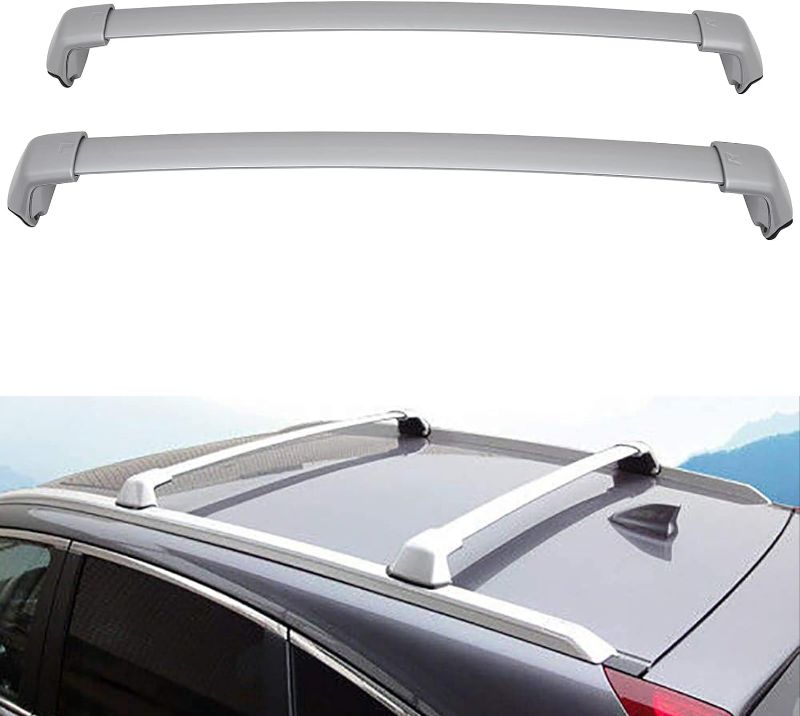 Photo 1 of ROADFAR Roof Rack Cross Bars Fit for CR-V 2012-2016,Aluminum Luggage Cross bar Cargo Rooftop Ski Kayak Bike Snowboard-Fits Side Rails Models ONLY
