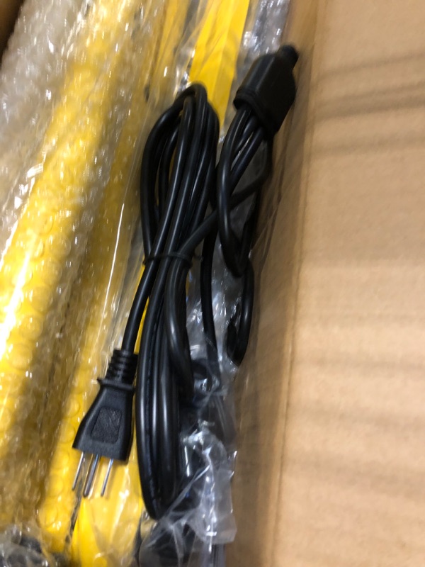 Photo 1 of 21000 Lumen Work Lights with Stand, 3 Adjustable Head LED Work Light, with 38.2"- 75.2" Adjustable and Foldable Tripod Stand, Waterproof Lamp with Individual Switch with 6500 Kelvin Color Temperature