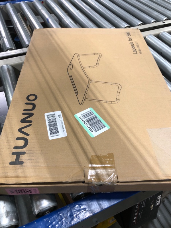 Photo 1 of HUANUO Lap Desk, Laptop Lap Desk, Foldable Lap Desk for Laptop w/ Media Slot, Bed Table for Laptop and Eating, Laptop Tray for Bed & Couch & Floor