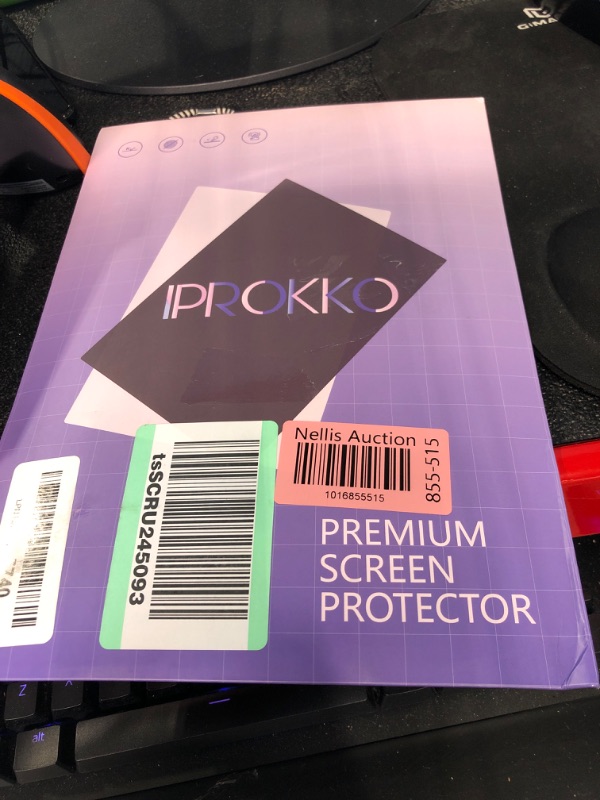 Photo 2 of [2 Pack] Anti Blue Light Screen Protector Compatible with iPad 9/8/7 Generation (10.2-Inch, 2021/2020/2019 Model), Anti Glare iPad 10.2 screen protector, IRPOKKO HD Clarity iPad Matte Screen Protector HD iPad 10.2 Inch