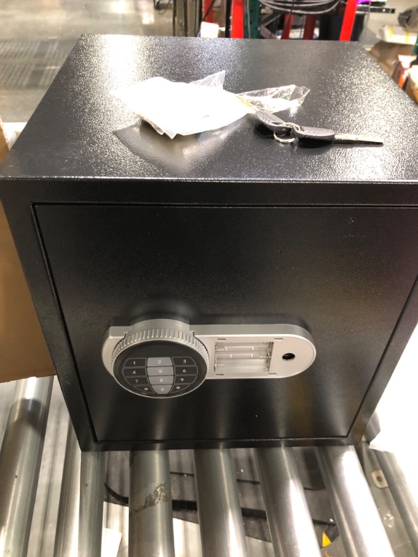 Photo 1 of 1.8 Cubic Fireproof Safe with Fireproof Waterproof Bag, Anti-Theft Safe Box with Removable Shelf, Home Safes Fireproof Waterproof for Document Cash Jewelry Pistol Medicine