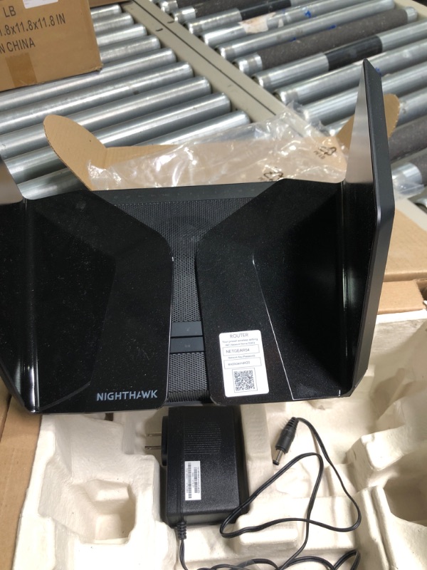 Photo 5 of NETGEAR Nighthawk 12-Stream WiFi 6E Router (RAXE500) | AXE11000 Tri-Band Wireless Speed (Up to 10.8Gbps) |New 6GHz Band | Coverage up to 2,500 sq. ft. and 60 Devices (Renewed)