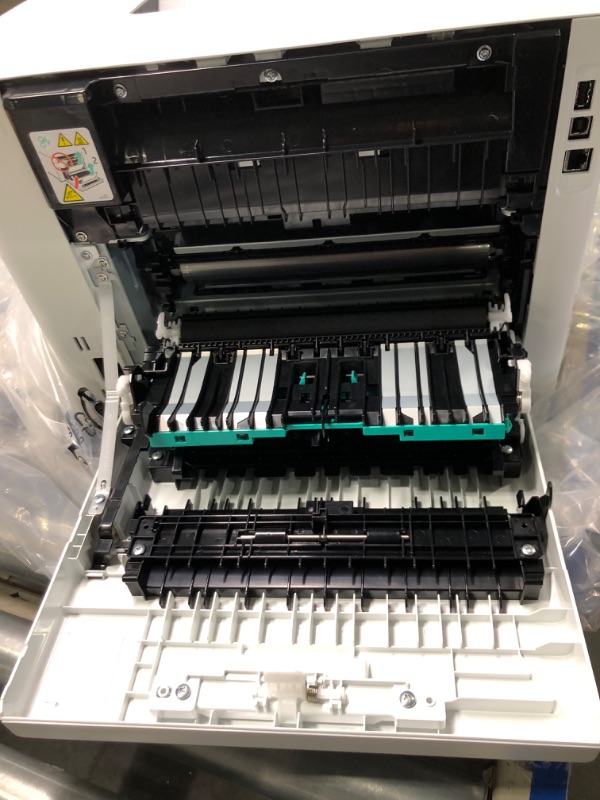Photo 5 of  HP Color LaserJet Enterprise M455dn Duplex Printer (3PZ95A), white