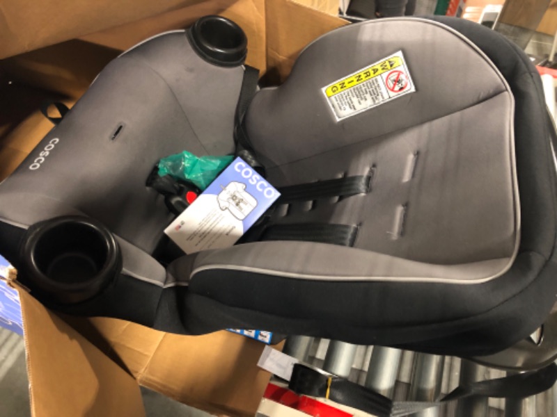 Photo 3 of Cosco Onlook 2-in-1 Convertible Car Seat, Rear-Facing 5-40 pounds and Forward-Facing 22-40 pounds and up to 43 inches, Black Arrows