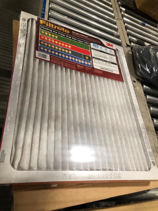 Photo 1 of 3M Filtrete Allergen Defense Filter AD03-2PK-6E-NA, MPR 1000, 20 in x
