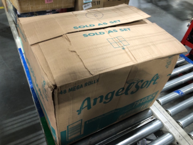 Photo 2 of Angel Soft® Toilet Paper, 48 Mega Rolls = 192 Regular Rolls, 2-Ply Bath Tissue