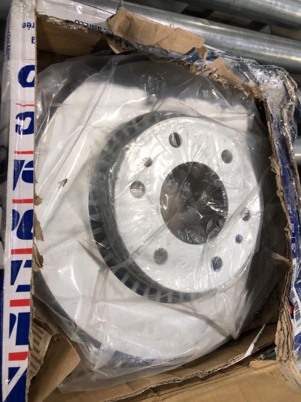 Photo 3 of ACDelco Advantage 18A1756AC Coated Front Disc Brake Rotor