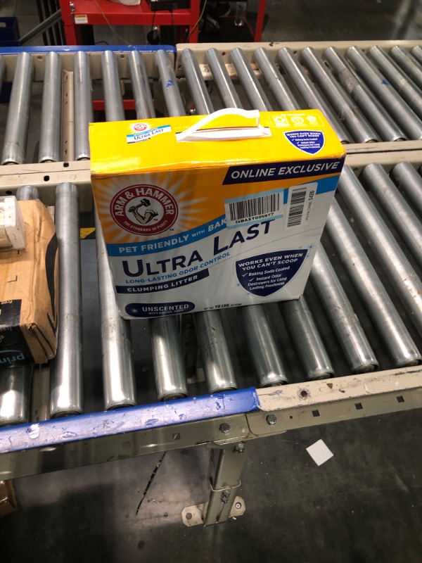 Photo 2 of Arm & Hammer Arm Hammer Ultra Last Unscented Clumping Cat Litter, MultiCat 18lb, Pet Friendly with Baking Soda