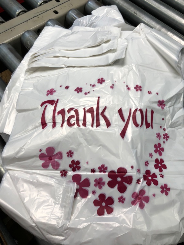 Photo 1 of  Thank You Bulk Shopping Bags, Restaurant Bag 500ct