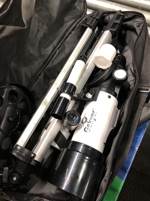 Photo 3 of Gskyer Telescope, 70mm Aperture 400mm AZ Mount Astronomical Refracting Telescope for Kids Beginners - Travel Telescope with Carry Bag, Phone Adapter and Wireless Remote
