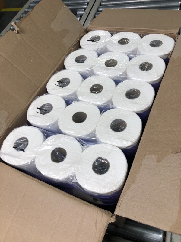 Photo 2 of Amazon Basics 2-Ply Toilet Paper 5 Packs, 6 Rolls per pack (30 Rolls total) (Previously Solimo)