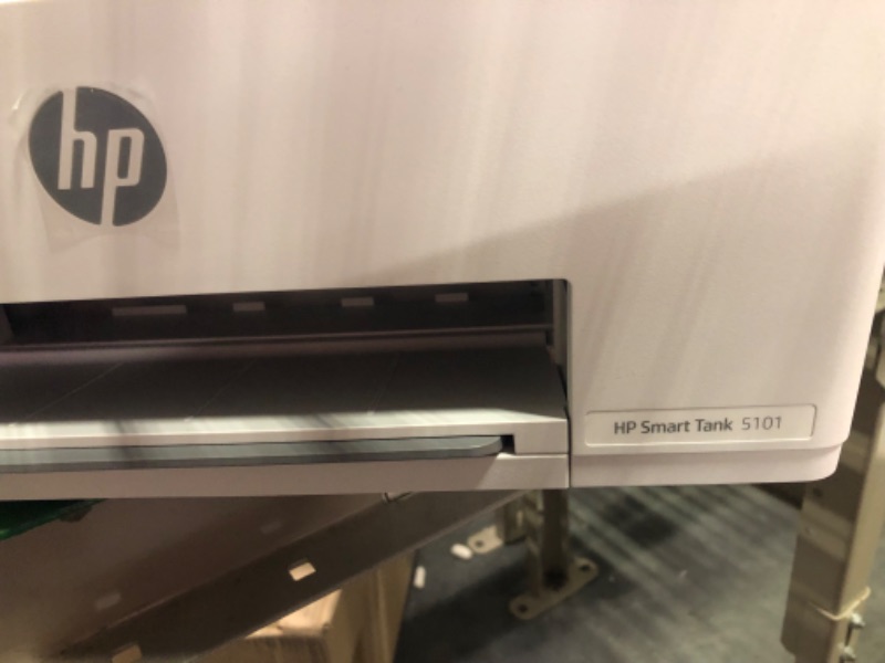 Photo 1 of HP Smart-Tank 5101 Wireless All-in-One Ink-Tank Printer with up to 2 Years of Ink Included (1F3Y0A),White