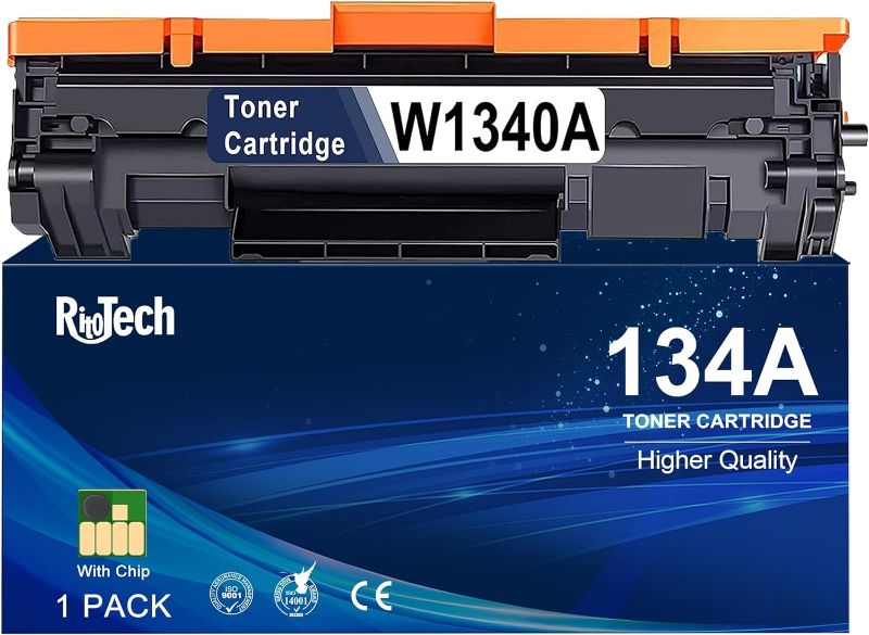 Photo 1 of 134A Black Toner Cartridge,Compatible Replacement for HP 134 134X W1340A W1340X for Laserjet MFP M234dw M234sdw M234sdnM234sdne M234sdwe M209dw M209dwe M234 M209 Printer,with Upgraded Chip,1 Pack
