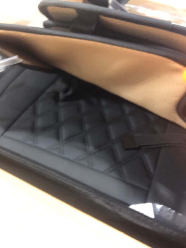 Photo 1 of Aierxuan Seat Covers for Truck Chevy Chevrolet Silverado GMC Sierra Pickup 2007-2023 1500 2500HD 3500HD Trail Boss Z71 Crew Double Extended Cab Waterproof Leather Protectors (Full Set, Black) Full Set/Black