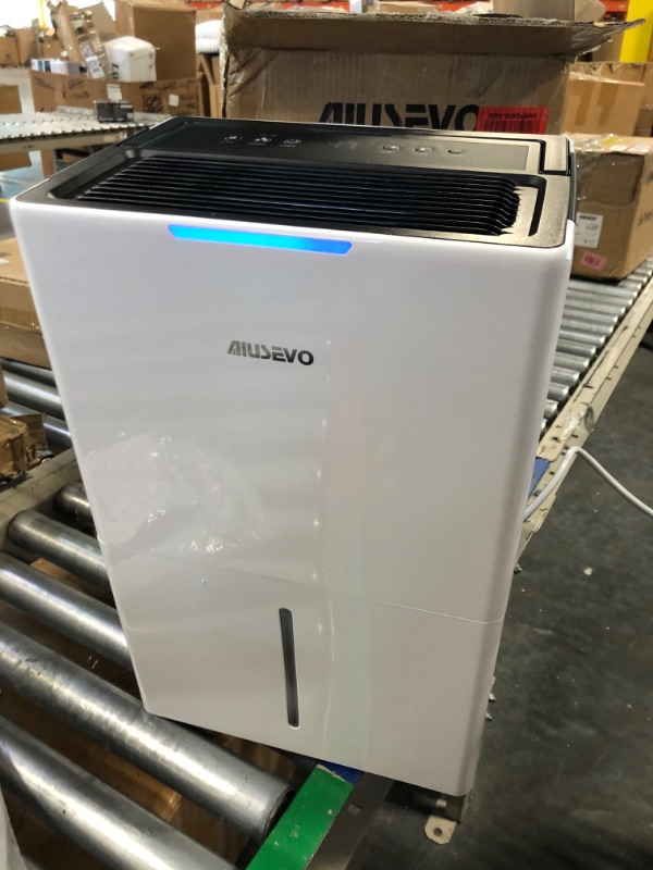 Photo 1 of 4,500 Sq. Ft Dehumidifier for Basements and Home, Aiusevo 50 Pint Dehumidifiers with Drain Hose Ideal for Large Room, Bedroom, Quietly Removes Moisture, 3 Modes Deshumidificador, Child Lock, 24H Timer B09T9GLLW5, AIUAS320-US-WI01