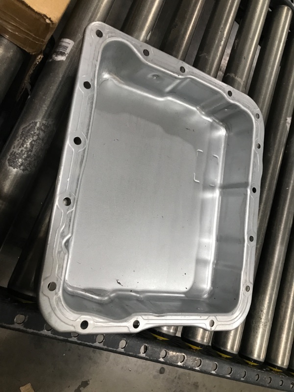 Photo 2 of A-Premium Transmission Oil Pan with Drain Plug Compatible with GM Vehicles with THM700-R4/4L60/MD8 or 4L60-E 4-Speed Automatic Transmission