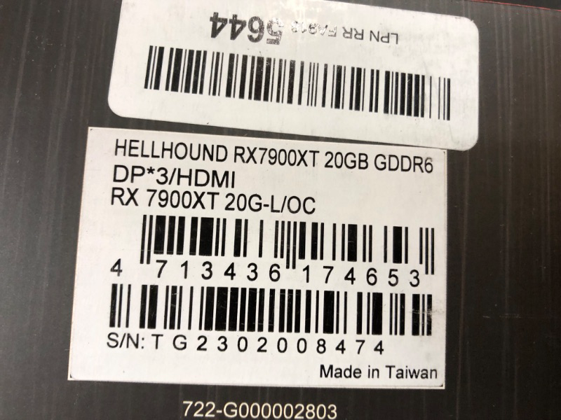 Photo 6 of PowerColor AMD Radeon RX 7900 XT Hellhound Overclocked Triple Fan 20GB GDDR6 PCIe 4.0 Graphics Card
