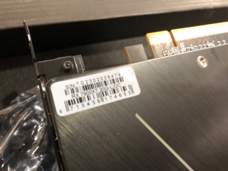 Photo 5 of PowerColor AMD Radeon RX 7900 XT Hellhound Overclocked Triple Fan 20GB GDDR6 PCIe 4.0 Graphics Card
