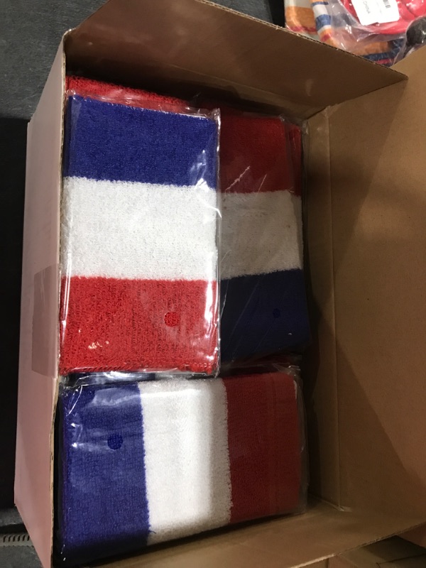 Photo 1 of 12 PACK OF RED/WHITE/BLUE ACCESSORIES 