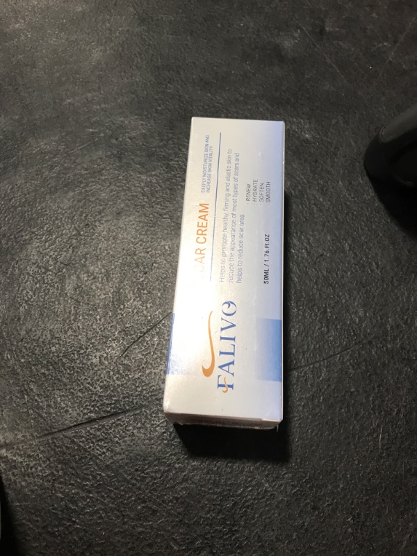 Photo 2 of Falivo Scar Cream - 50g Scar Gel for Surgical Scars/C-Section/Stretch Marks/Injury/Acne/Keloids/Burns/Old & New Scars, Scar Removal Treatments Suits Face & Whole Body, 100% Silicone Scar Gel blue EXP 2026 