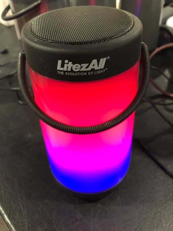 Photo 1 of LITEZALL WIRELESS BLUETOOTH SPEAKER - USED - ONLY SPEAKER