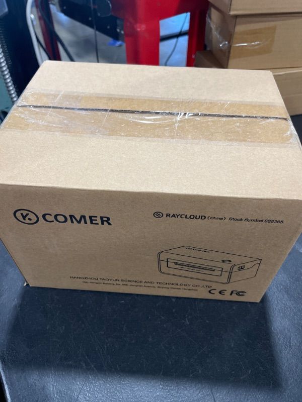 Photo 1 of K Comer Shipping Label Printer 150mm/s High-Speed 4x6 Direct Thermal Label Printing for Shipment Package 1-Click Setup on Windows/Mac,Label Maker Compatible with Amazon, Ebay, Shopify, FedEx,USPS,Etsy BASIC VERSION