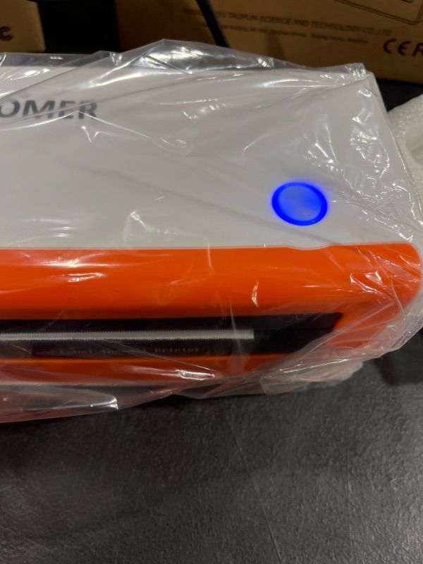 Photo 1 of K Comer Shipping Label Printer 150mm/s High-Speed 4x6 Direct Thermal Label Printing for Shipment Package 1-Click Setup on Windows/Mac,Label Maker Compatible with Amazon, Ebay, Shopify, FedEx,USPS,Etsy BASIC VERSION