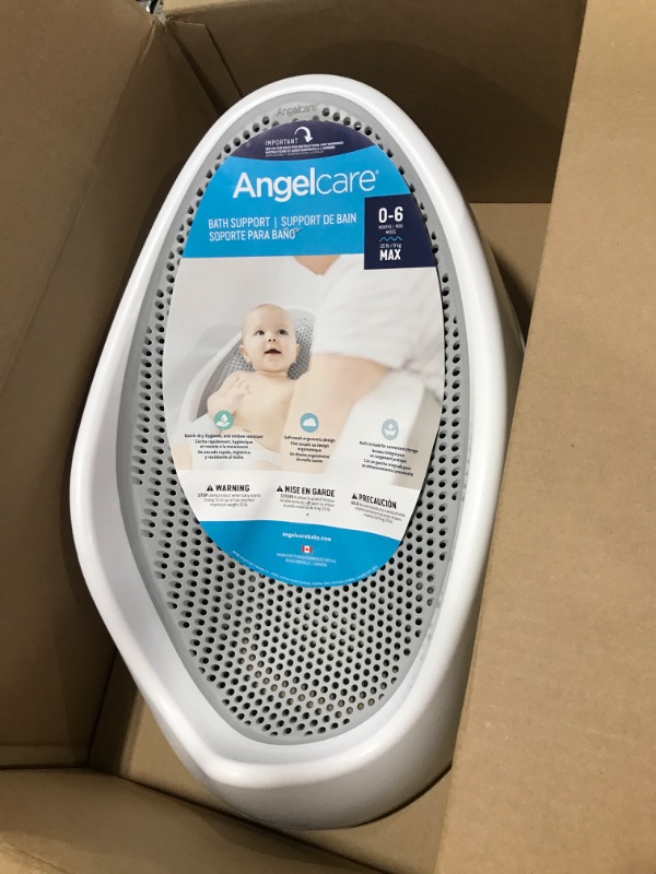 Photo 2 of Angelcare Baby Bath Support in Grey