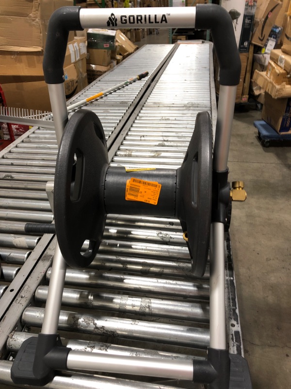 Photo 1 of  PARTS ONLY Gorilla 150’ Aluminum Zero-Rust Upright Hose Reel (NO HOSE) 
