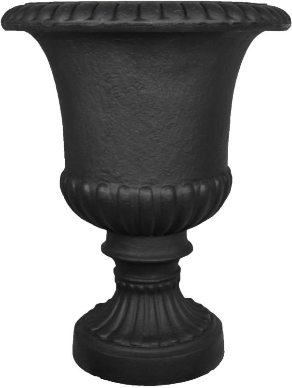 Photo 1 of  Urn Planter Large, 29-inch, Black
