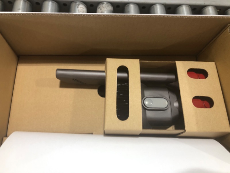 Photo 1 of Dyson Outsize Cordless Vacuum Cleaner, Nickel/Red, Extra Large