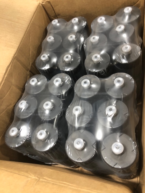 Photo 2 of  24 Pack Sports Bottle | 22 oz. BPA-Free Easy Open with Pull Top Cap | Made in USA | Reusable Plastic Water Bottles for Adults & Kids | Top Rack Dishwasher Safe
