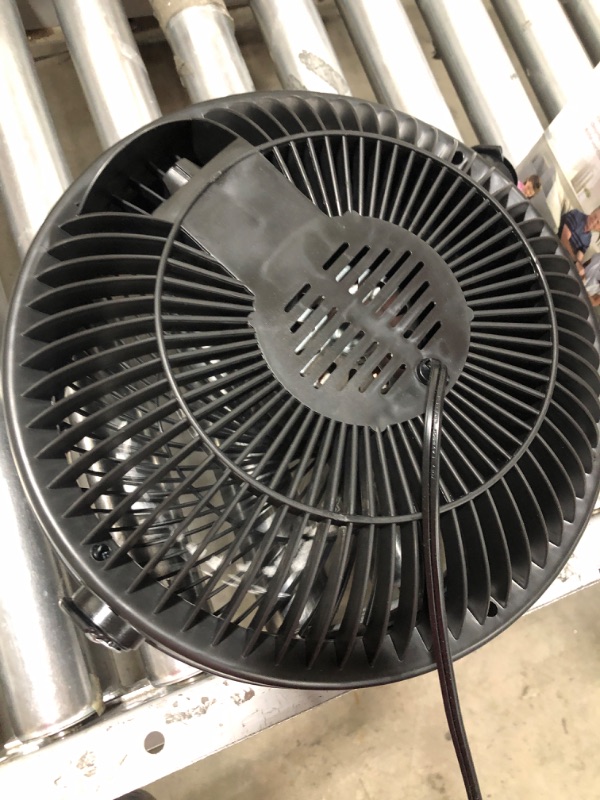 Photo 3 of 12 in. 3 Speed Whole Room Circulator Floor Fan