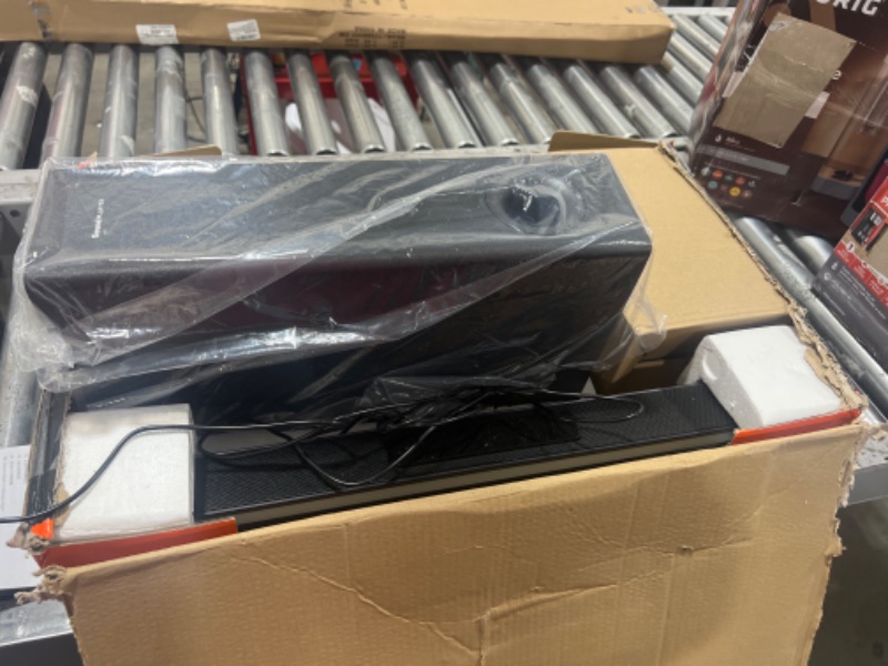 Photo 1 of Creative Sound Blaster Katana V2X 5.1 Multi-Channel Gaming Soundbar with Compact Subwoofer, 180W Peak Power, ft Tri-Amplified 5-Driver Design, Super X-Fi Technology, and RGB Lighting 180W Peak Power with Compact Subwoofer
