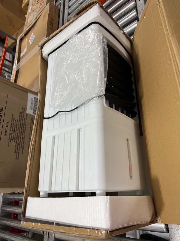 Photo 2 of **MISSING REMOTE** Portable Air Conditioners,3-IN-1 Air Conditioner Portable for Room, Evaporative Air Cooler with 3 Gal Tank, 3 Speeds&7H Timer, 60° Oscillation Swamp Cooler Portable AC Air Conditioner for Room/Office