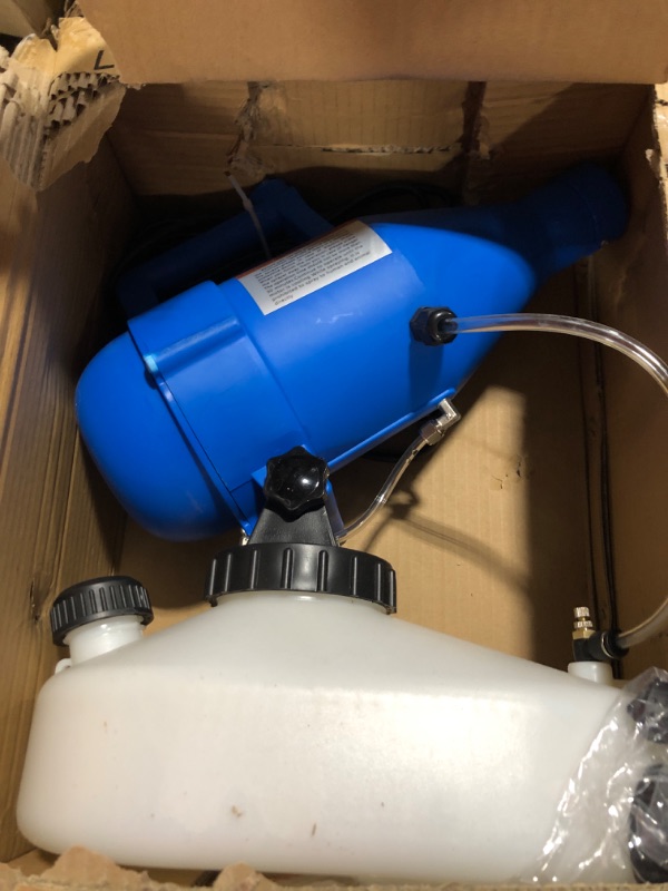 Photo 1 of LONYEON 4.5L Electric ULV Fogger Machine Sprayer,Portable Atomizer Foggers Mist Cold with Adjustable Flow Rate for Home Indoor
