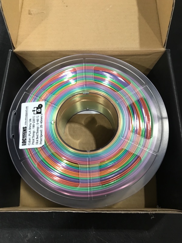 Photo 2 of Locyfens 3D Printer Filament- Rainbow