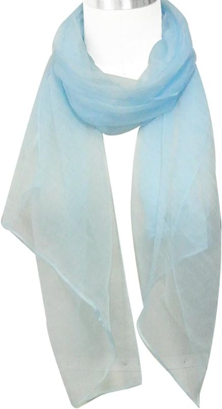 Photo 1 of 6 Pack of Light Blue Silk Scarves