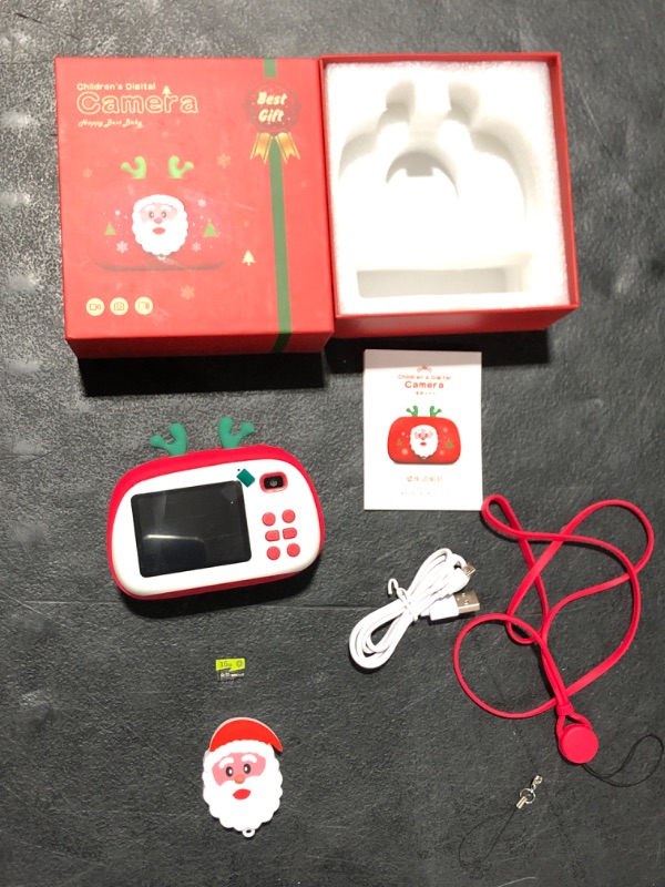 Photo 3 of Children's Camera with 16GB TF Card, Suitable for Birthday, Christmas, and New Year Kid's Gifts for Boys and Girls