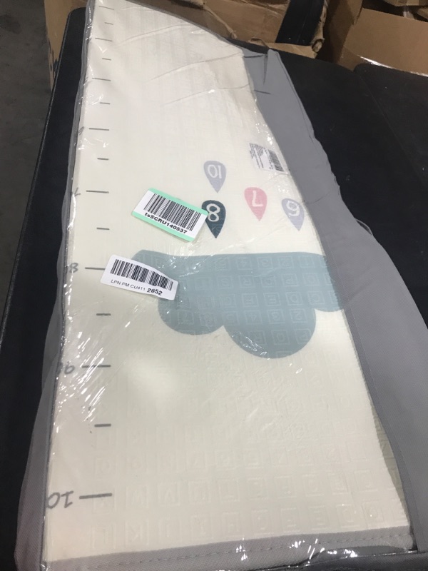 Photo 1 of Baby Play Mat 79" X 71",Reversible Waterproof Foldable Foam Floor Playmat for Kids Toddlers, Extra Large Anti- Slip Baby Crawling Mat Tear Proof Xpe Abc