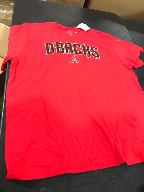 Photo 1 of Arizona Diamondbacks Baseball Dbacks T Shirt
SIZE XXL-NEW BUT DIRTY