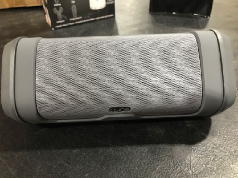 Photo 2 of NYNE BOOST WIRELESS BLUETOOTH SPEAKER - USED- GREY- NO USB CHARGING CORD