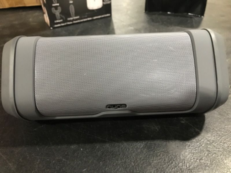 Photo 2 of NYNE BOOST WIRELESS BLUETOOTH SPEAKER - USED - GREY