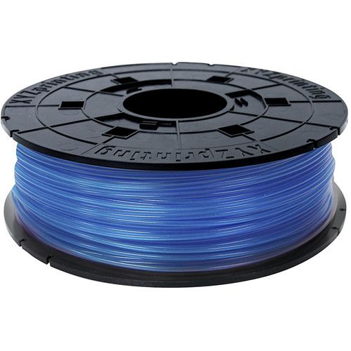 Photo 1 of PLA 3D Printer Filament, XYZPrinting PLA Filament 1.75mm, Dimensional Accuracy +/- 0.02mm, 600g Spool (1.3lbs), 1.75mm, PLA Blue 600g Blue