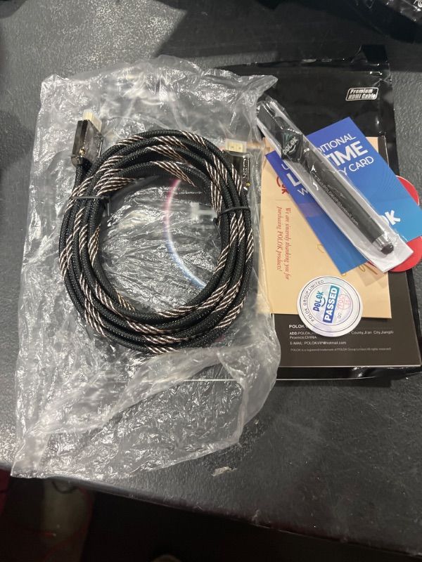 Photo 1 of Cable Hdmi - Polok 4k Flat Hdmi Cable 6ft Prime,hdr Hdmi Cab

