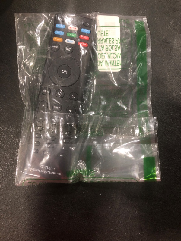 Photo 2 of New Universal Remote for All VIZIO TVs, D-Series E-Series M-Series V-Series P-Series SmartCast HD 4K VIZIO Smart TVs. Ten Hotkeys. New Energy-Saving Function. 1 Year Full Warranty.